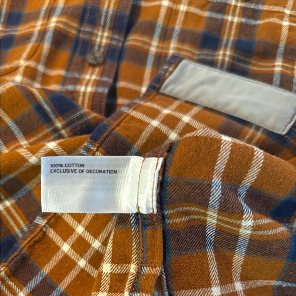 Women’s Duluth Trading Company Folklore Flannel Plaid Shirt - Picture 5 of 7
